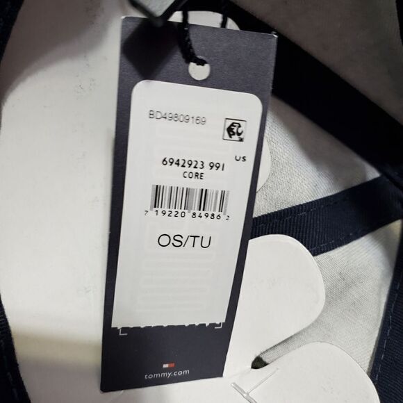 Tommy Hilfiger TH Logo Camo Baseball Trucker Hat Cap Cotton OSFA Strapback NEW - Picture 9 of 10